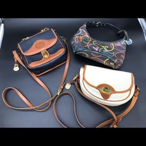3 Vintage Dooney & Bourke Bags Bundle!!